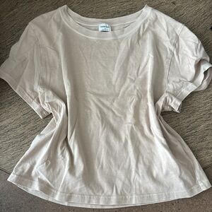 Sunday Best Beige Short Sleeve Tee